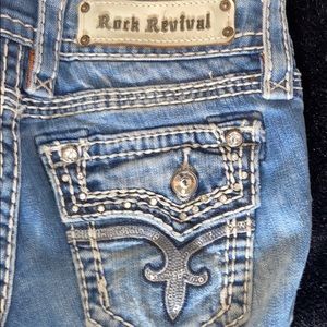 Used Rock Revivals 24 Kai Bootcut Jeans